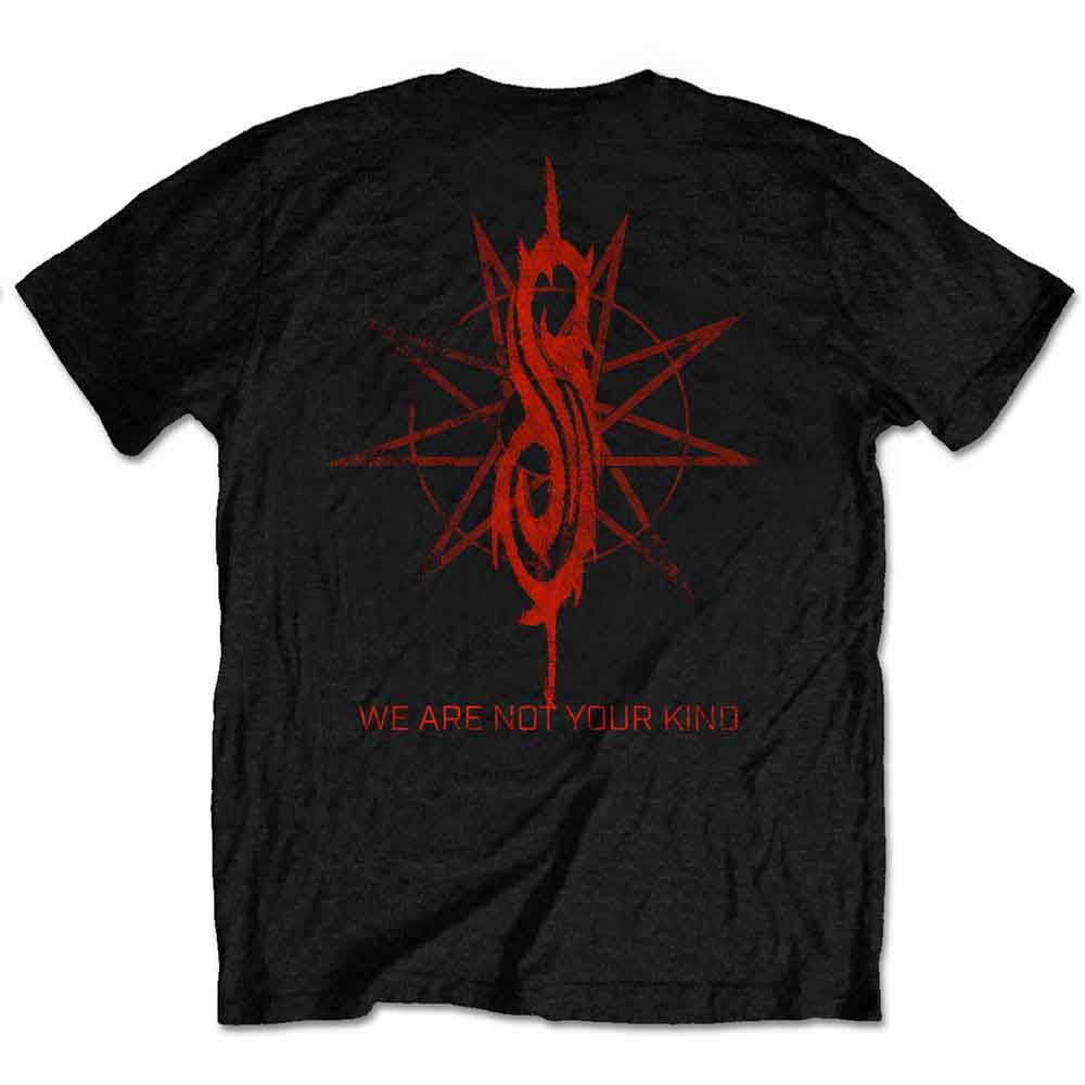 T-Shirt # M Unisex Black # Wanyk Glitch Group: Slipknot